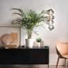 NOWOŚĆ ML1423Lampa wisząca BOLLA SMOKED 17W LED Milagro