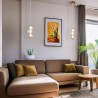 NOWOŚĆ ML1424Lampa wisząca BOLLA GOLD 12W LED Milagro