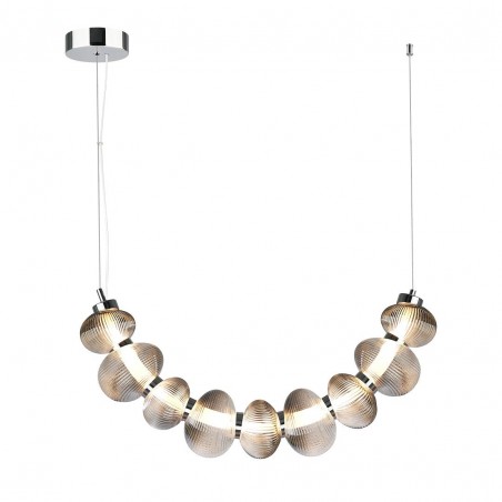 NOWOŚĆ ML1429Lampa wisząca BOLLA SMOKED 36W LED Milagro