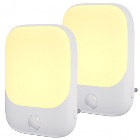 NOWOŚĆ EKW1440Lampka Wtykowa Pati 2700K + PIR Milagro