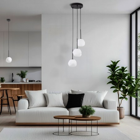 NOWOŚĆ 11018MISTY LAMPA WISZACA 3XG9 Tk Lighting