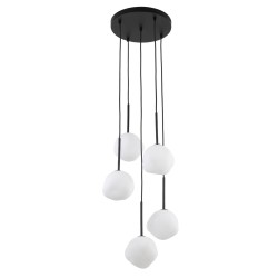 NOWOŚĆ 11019MISTY LAMPA WISZĄCA 5XG9 Tk Lighting