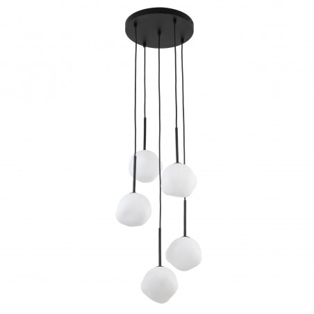 NOWOŚĆ 11019MISTY LAMPA WISZĄCA 5XG9 Tk Lighting