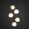 NOWOŚĆ 11019MISTY LAMPA WISZĄCA 5XG9 Tk Lighting
