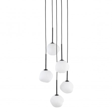 NOWOŚĆ 11019MISTY LAMPA WISZĄCA 5XG9 Tk Lighting