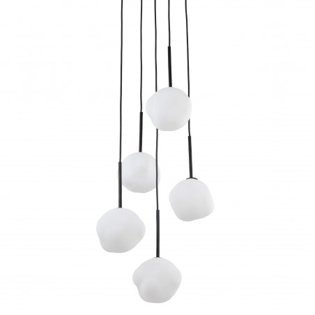 NOWOŚĆ 11019MISTY LAMPA WISZĄCA 5XG9 Tk Lighting