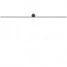 SPIN LED L Czarny 12W