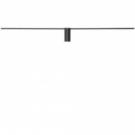 SPIN LED L Czarny 12W
