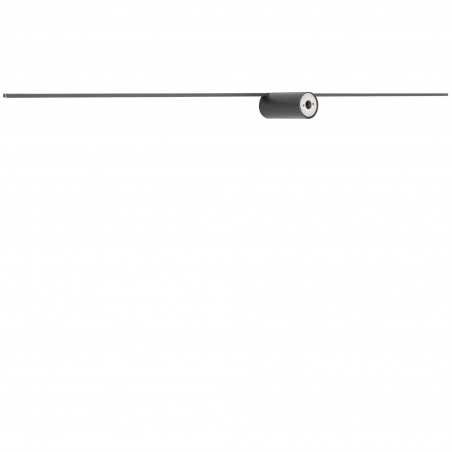 SPIN LED L Czarny 12W