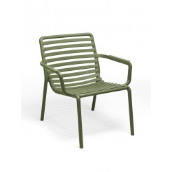 NOWOŚĆ 4025616000 NARDI fotel ogrodowy DOGA RELAX ciemny    zielony  King Home