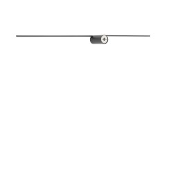 SPIN LED M Czarny 14W