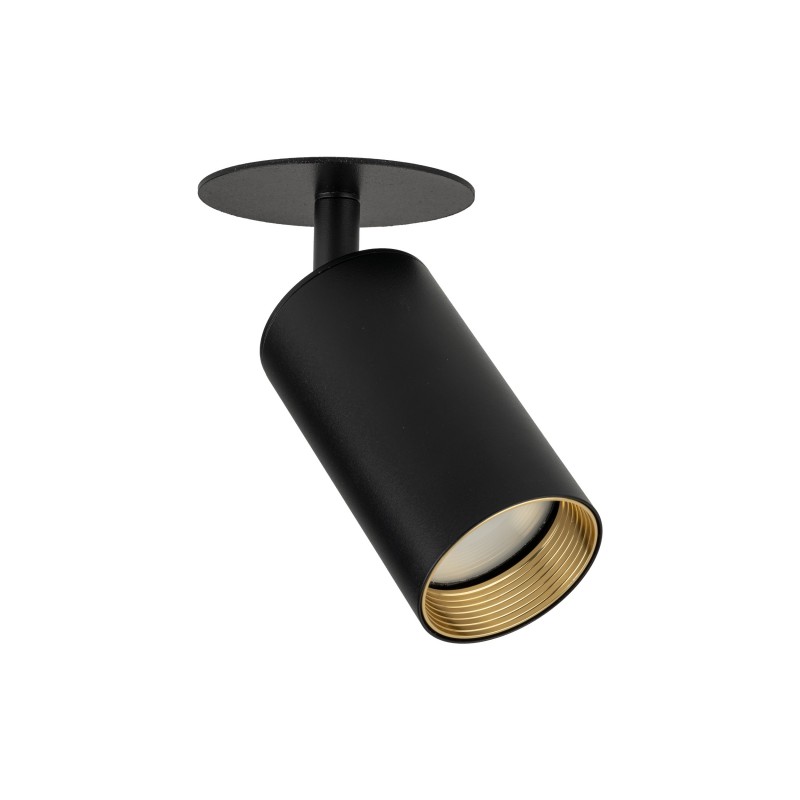 NOWOŚĆ 10806AMIS BLACK  1XGU10 PODTYNKOWY Tk Lighting