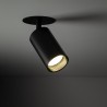 NOWOŚĆ 10806AMIS BLACK  1XGU10 PODTYNKOWY Tk Lighting