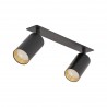 NOWOŚĆ 10807AMIS BLACK  2XGU10 PODTYNKOWY Tk Lighting