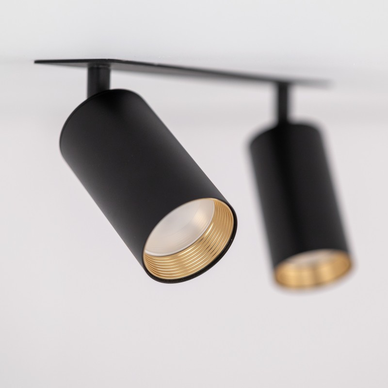 NOWOŚĆ 10807AMIS BLACK  2XGU10 PODTYNKOWY Tk Lighting