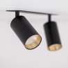 NOWOŚĆ 10807AMIS BLACK  2XGU10 PODTYNKOWY Tk Lighting