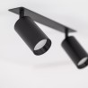 NOWOŚĆ 10807AMIS BLACK  2XGU10 PODTYNKOWY Tk Lighting