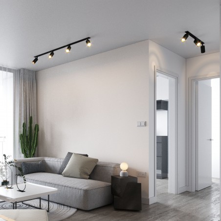 NOWOŚĆ 10808AMIS BLACK  3XGU10 PODTYNKOWY Tk Lighting