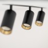 NOWOŚĆ 10808AMIS BLACK  3XGU10 PODTYNKOWY Tk Lighting