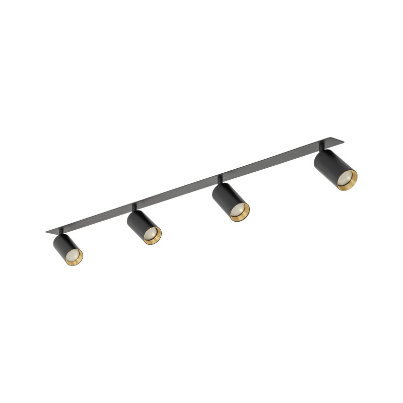 NOWOŚĆ 10809AMIS BLACK  4XGU10 PODTYNKOWY Tk Lighting