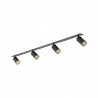 NOWOŚĆ 10809AMIS BLACK  4XGU10 PODTYNKOWY Tk Lighting