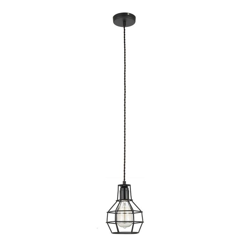 Lampa wisząca Constantin MDM2272-1 Italux czarny stop metali