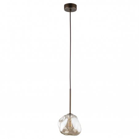 NOWOŚĆ 11025LAVA BROWN LAMPA WISZĄCA 1XG9 Tk Lighting