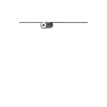 SPIN LED S Czarny 9W