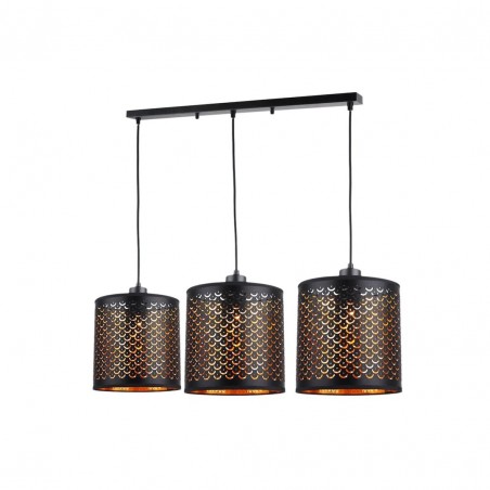 NOWOŚĆ ML1801Lampa wisząca MORGAN 3xE27 Milagro