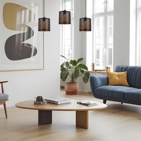 NOWOŚĆ ML1801Lampa wisząca MORGAN 3xE27 Milagro