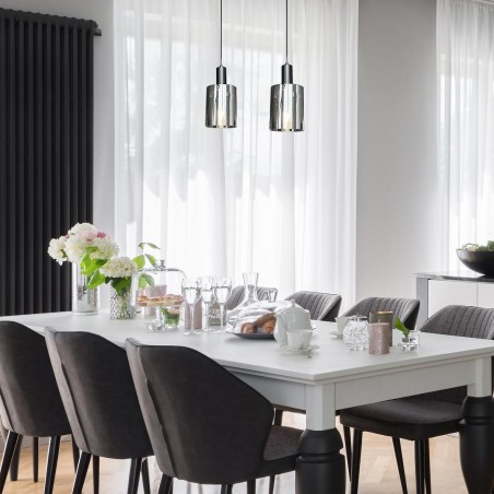 NOWOŚĆ ML1818Lampa wisząca Arcadia Black 1xE27 Milagro