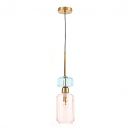 NOWOŚĆ ML1822Lampa wisząca MOLLY PINK 1xE14 Milagro