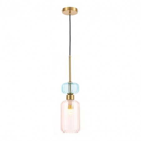 NOWOŚĆ ML1822Lampa wisząca MOLLY PINK 1xE14 Milagro
