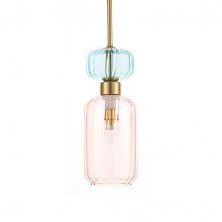 NOWOŚĆ ML1822Lampa wisząca MOLLY PINK 1xE14 Milagro