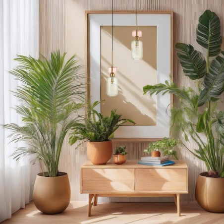 NOWOŚĆ ML1824Lampa wisząca MOLLY GREEN 1xE14 Milagro