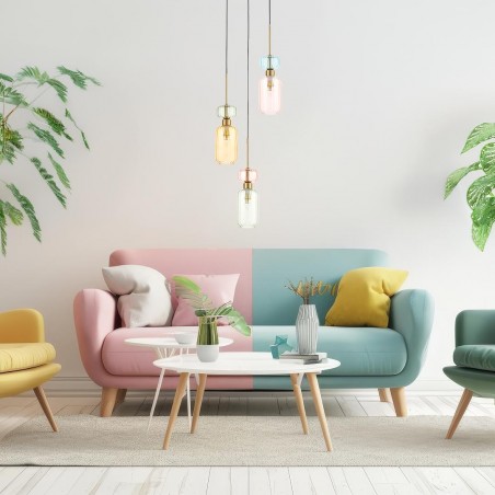NOWOŚĆ ML1825Lampa wisząca MOLLY 3xE14 Milagro