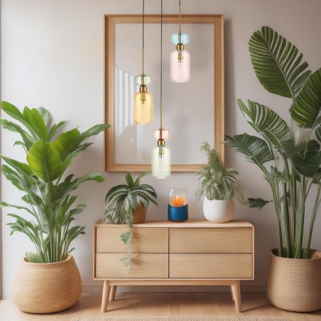 NOWOŚĆ ML1825Lampa wisząca MOLLY 3xE14 Milagro