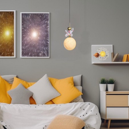 NOWOŚĆ ML1721Lampa wisząca Astronauta Milagro