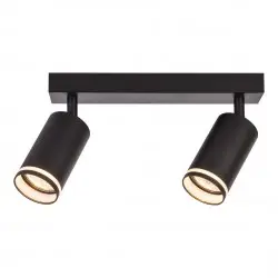 NOWOŚĆ ML2069Oprawa Pipe Ring Spot Czarny 2xGU10 Milagro