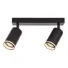 NOWOŚĆ ML2069Oprawa Pipe Ring Spot Czarny 2xGU10 Milagro