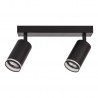 NOWOŚĆ ML2069Oprawa Pipe Ring Spot Czarny 2xGU10 Milagro