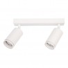 NOWOŚĆ ML2070Oprawa Pipe Ring Spot Biały 2xGU10 Milagro