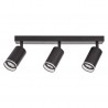 NOWOŚĆ ML2071Oprawa Pipe Ring Spot Czarny 3xGU10 Milagro