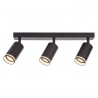 NOWOŚĆ ML2071Oprawa Pipe Ring Spot Czarny 3xGU10 Milagro