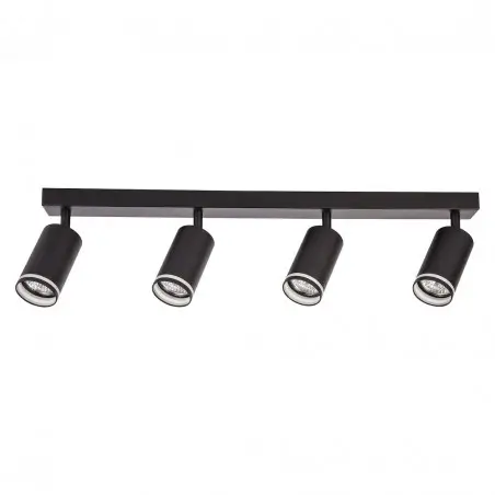 NOWOŚĆ ML2073Oprawa Pipe Ring Spot Czarny 4xGU10 Milagro