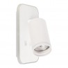 NOWOŚĆ ML2082Oprawa Pipe Ring Kinkiet Biały 1xGU10 + LED 6W Milagro