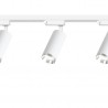 NOWOŚĆ ML2105Zestaw Oprawa Mica Track Biały + Chrom 3xGU10 1m Milagro
