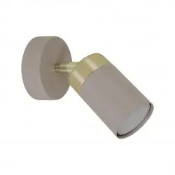 NOWOŚĆ MLP2328Kinkiet JOKER CASHMERE/GOLD 1xGU10 Milagro