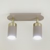 NOWOŚĆ MLP2329Lampa sufitowa JOKER CASHMERE/GOLD 2xGU10 Milagro