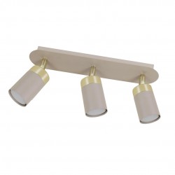 NOWOŚĆ MLP2330Lampa sufitowa JOKER CASHMERE/GOLD 3xGU10 Milagro